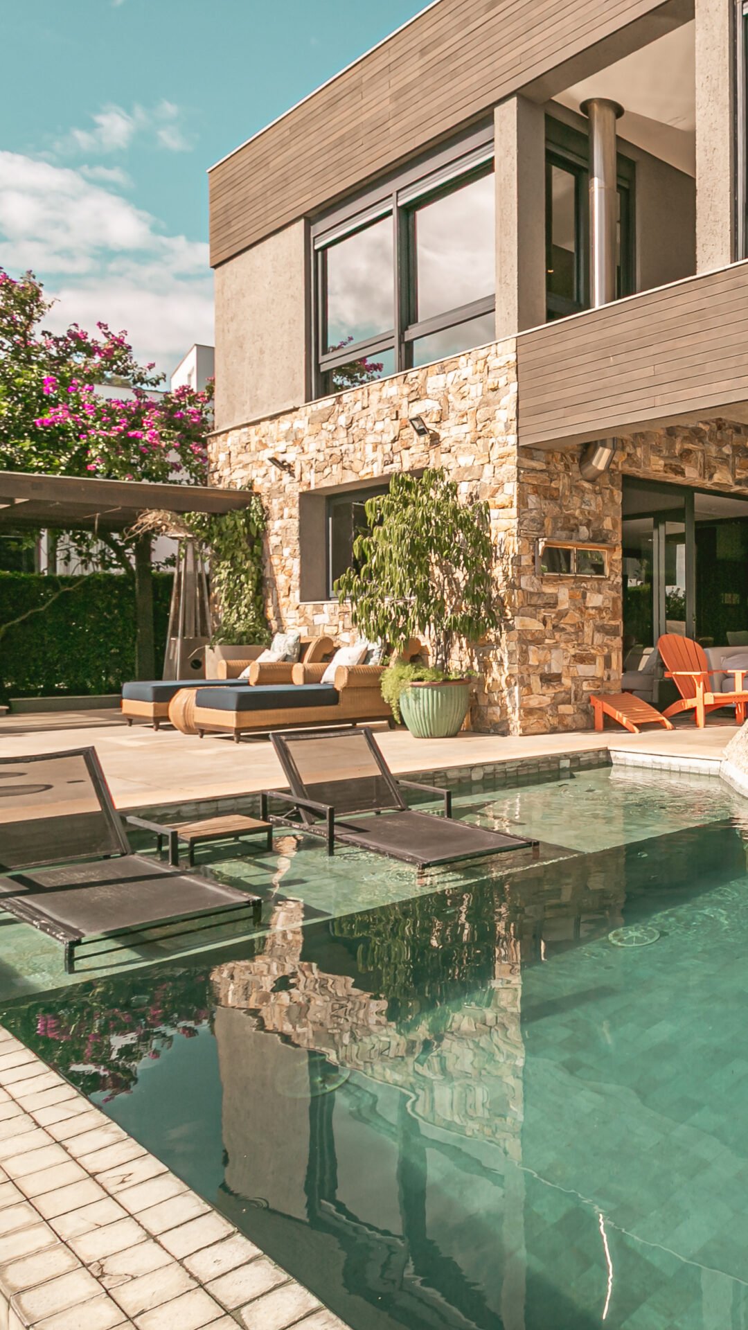 Casa no condomínio Madre Bertha com vista mar no Cacupé, Florianópolis