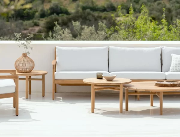 Mobiliário de luxo para Garden e as novas tendências