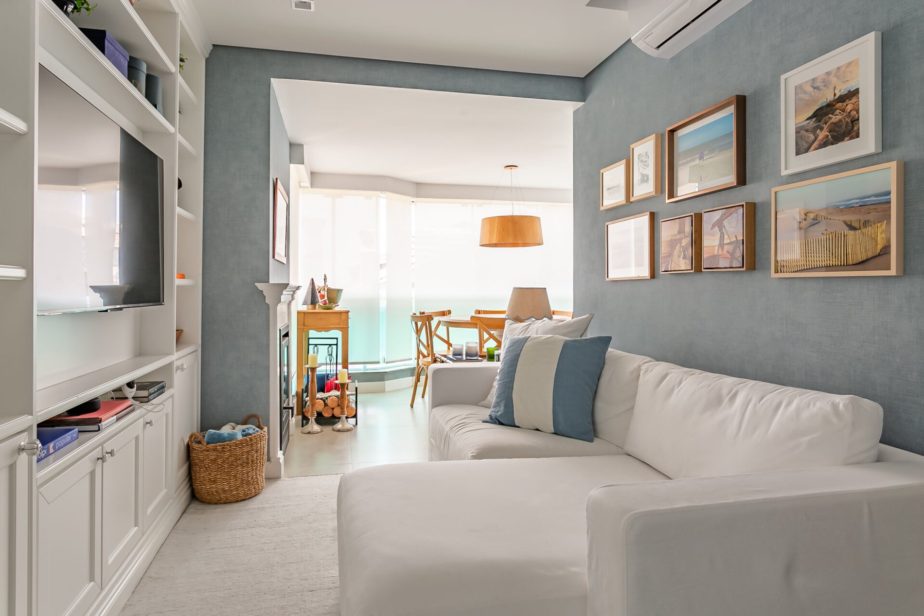 Cobertura frente mar na Praia Brava