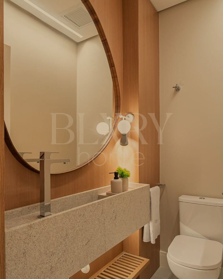 Apartamento decorado no Yacht Club em Jurerê