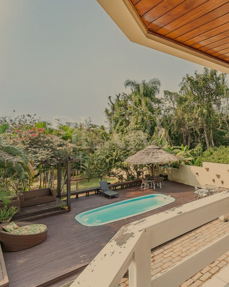 Casa com vista mar na Praia Brava