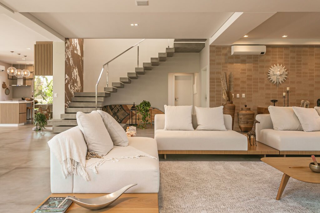 Casa com vista mar no Cacupé