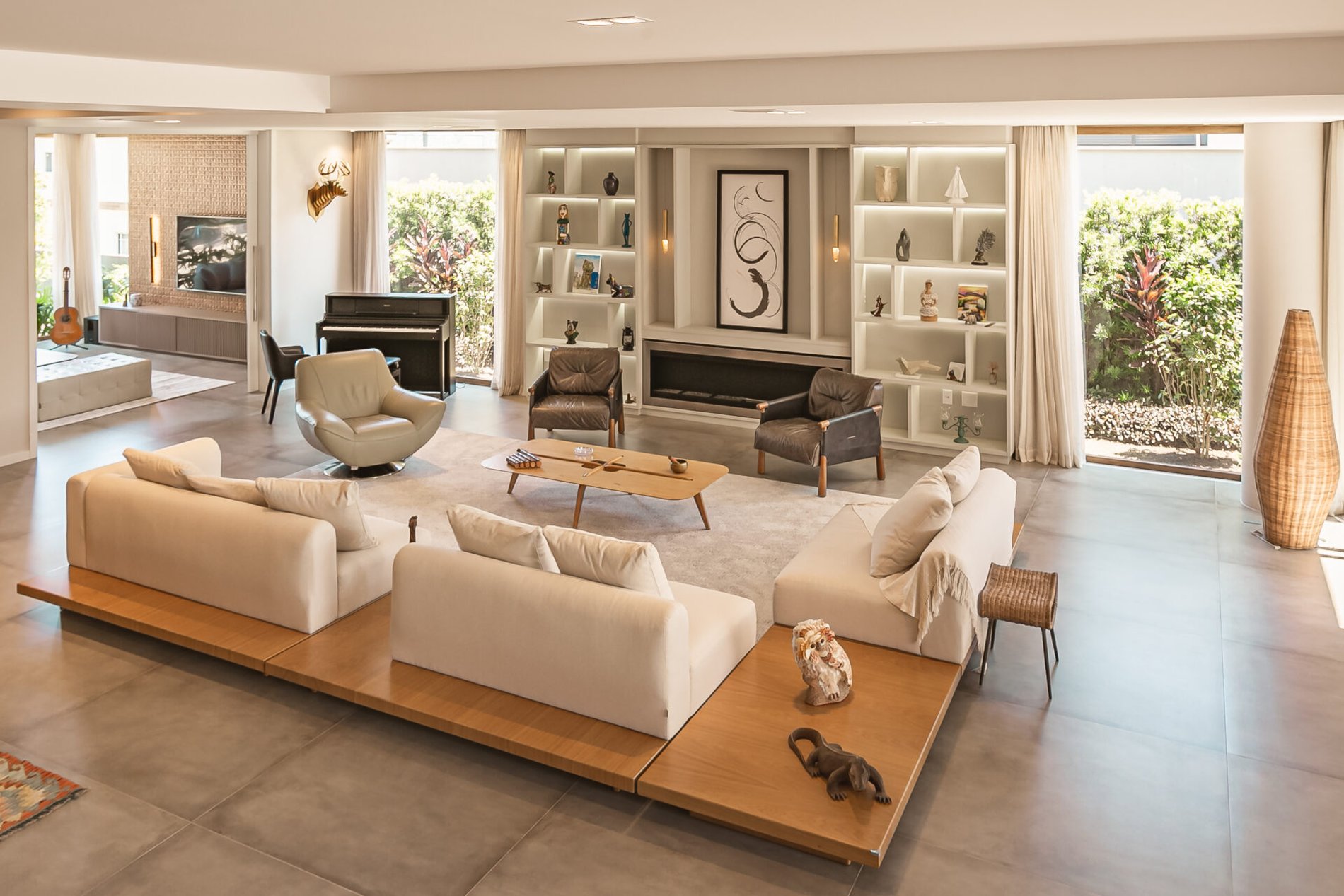 Casa com vista mar no Cacupé