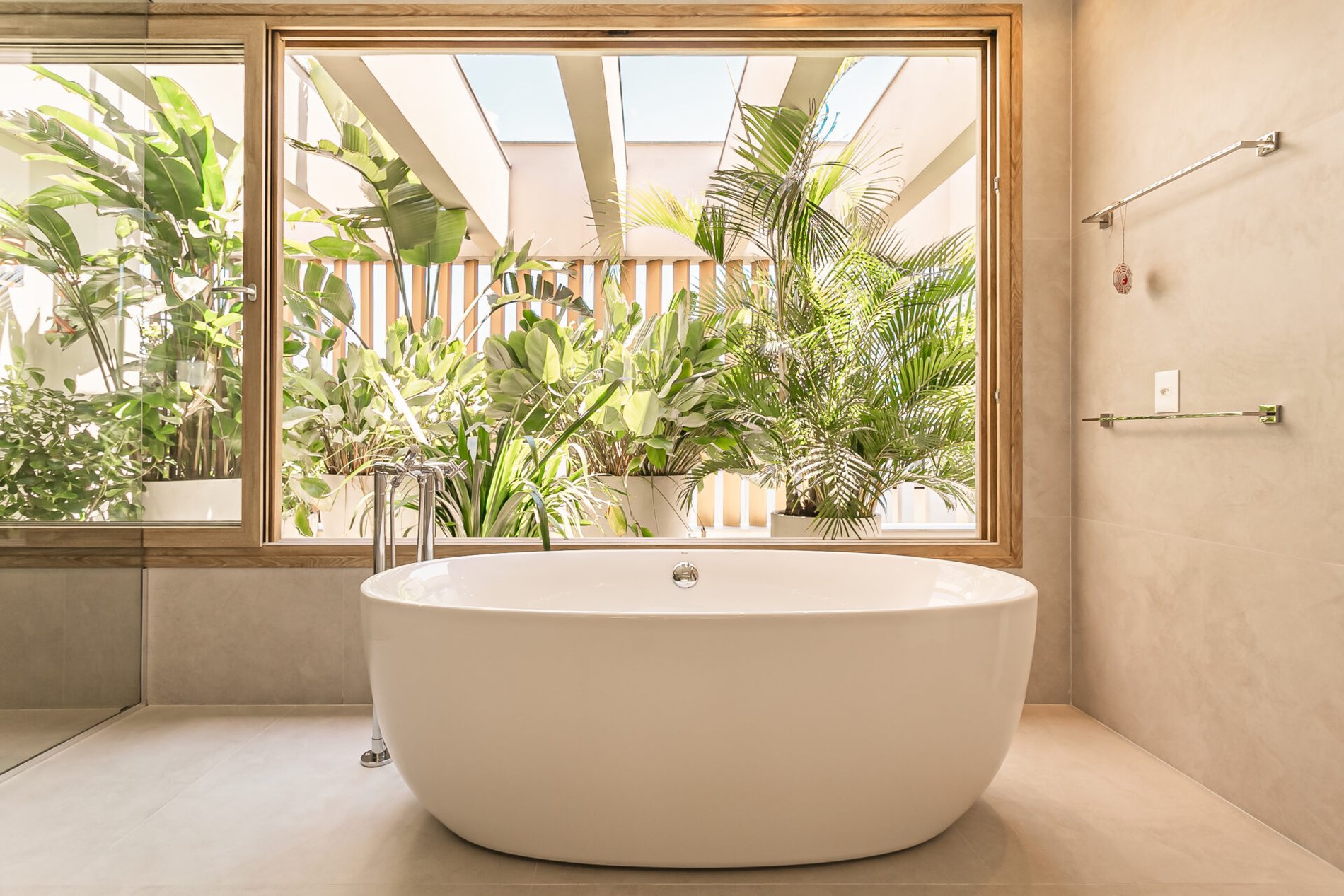 Casa com vista mar no Cacupé