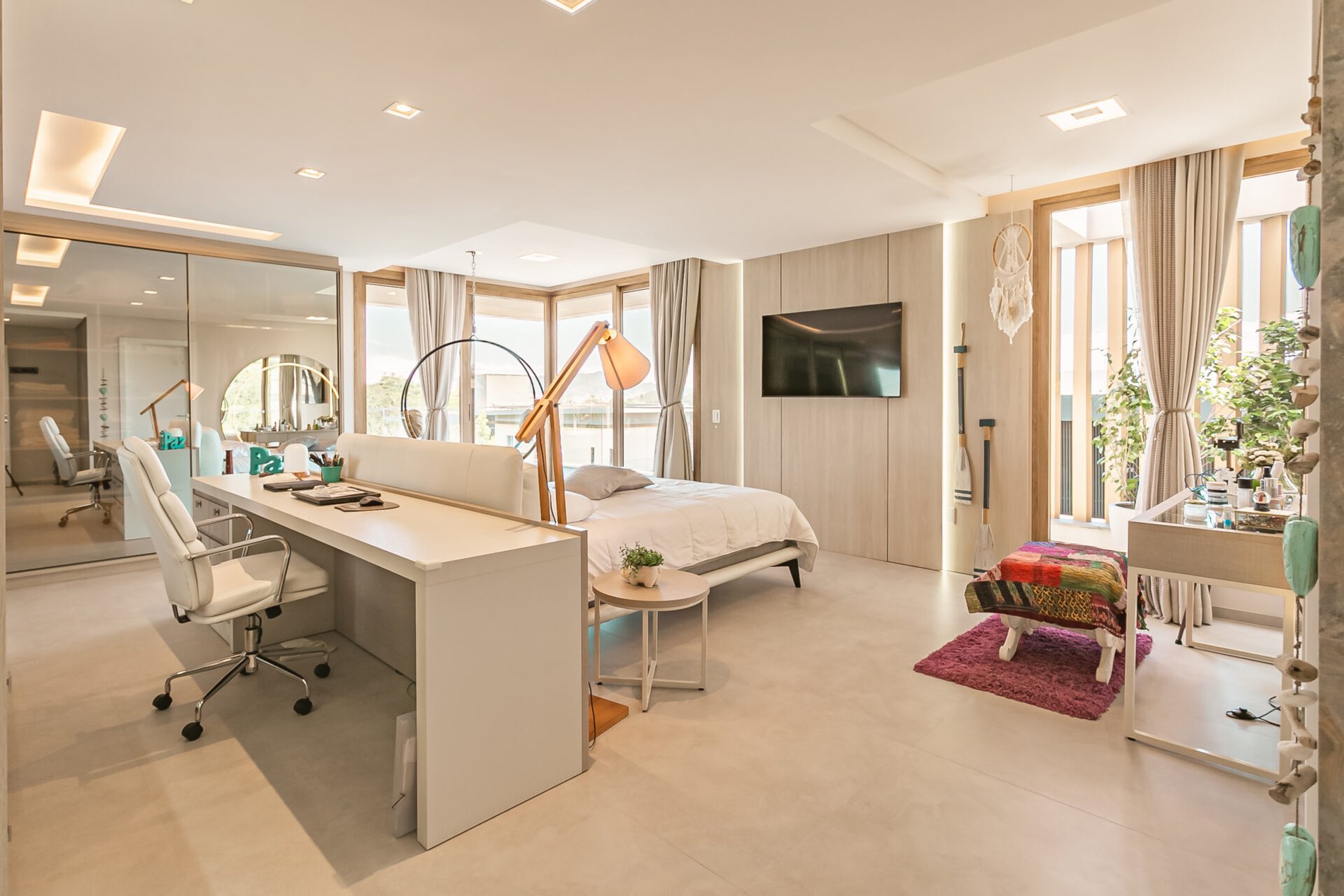 Casa com vista mar no Cacupé