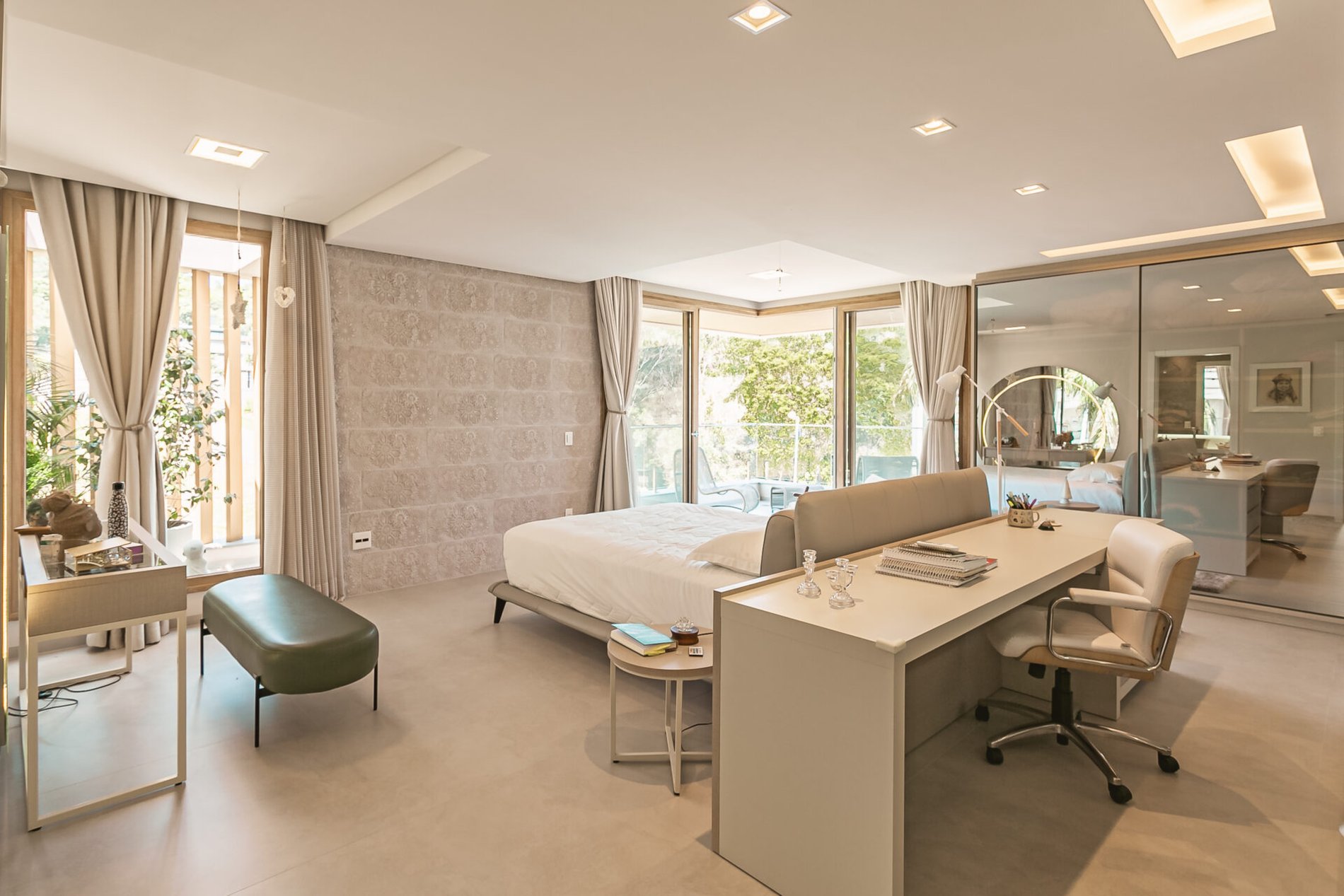 Casa com vista mar no Cacupé