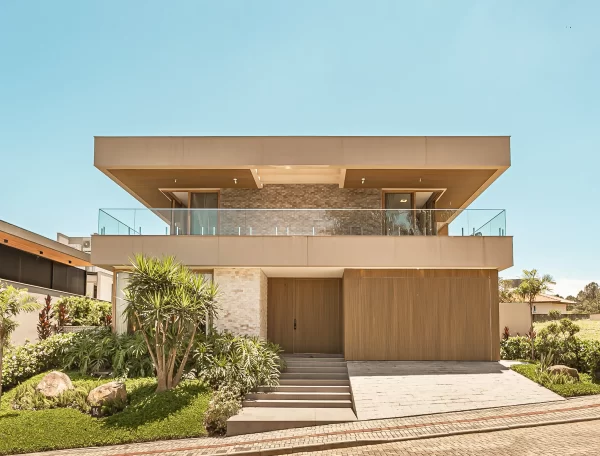 Casa com vista mar no Cacupé
