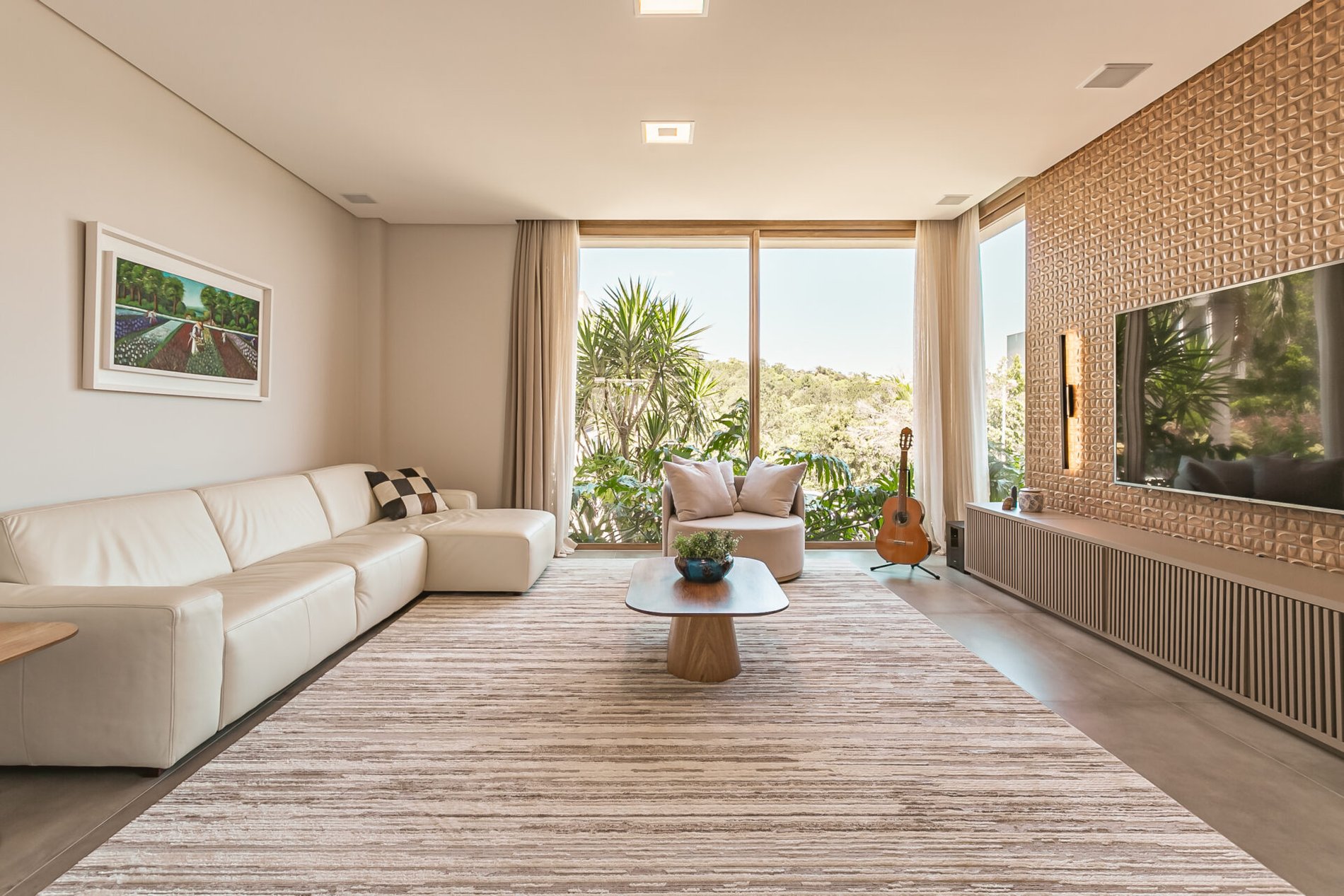 Casa com vista mar no Cacupé