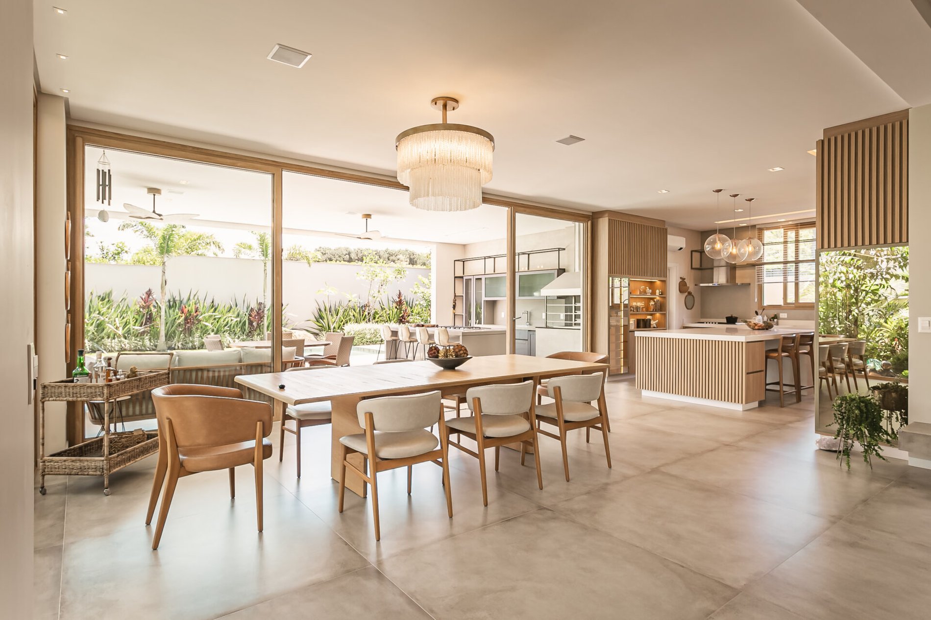 Casa com vista mar no Cacupé