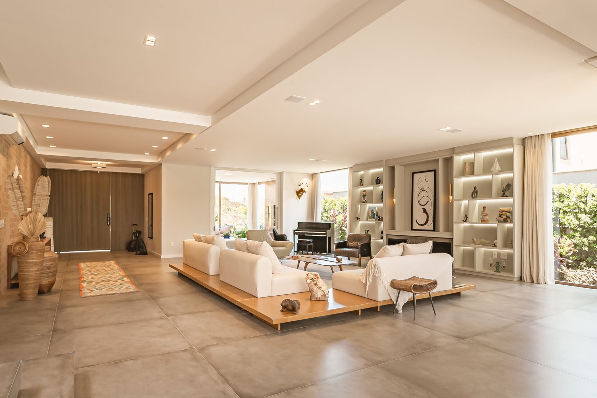 Casa com vista mar no Cacupé