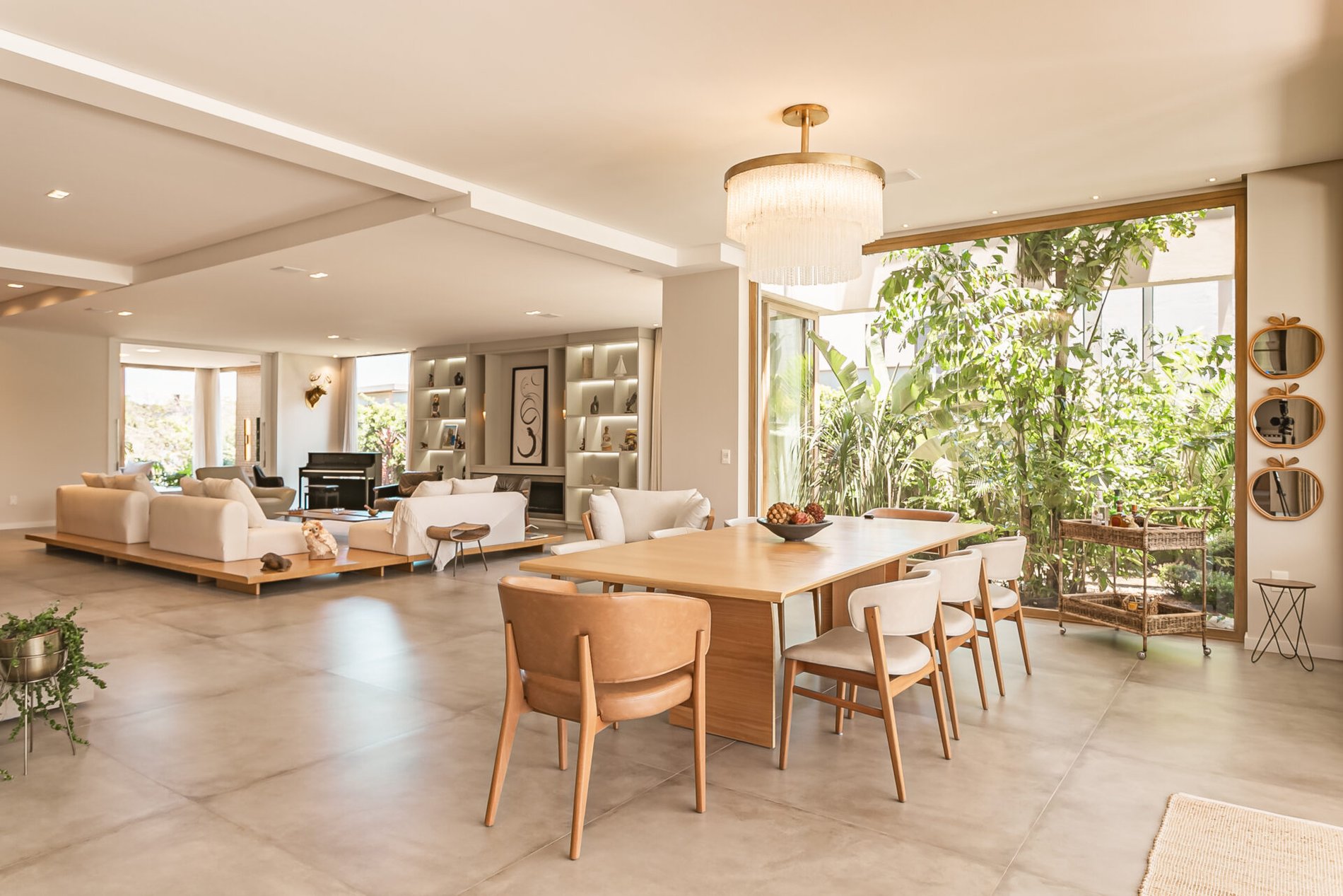 Casa com vista mar no Cacupé