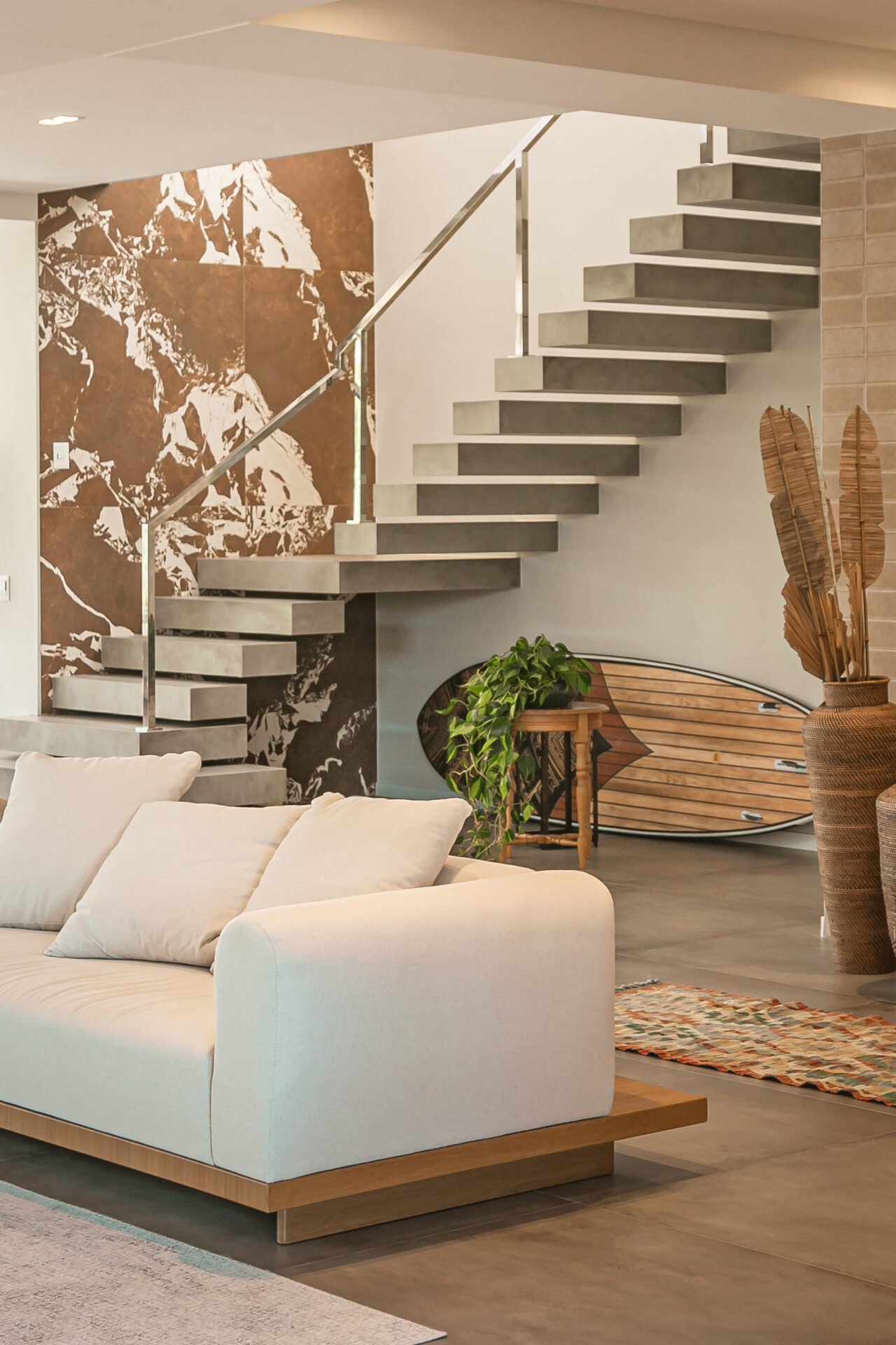 Casa com vista mar no Cacupé