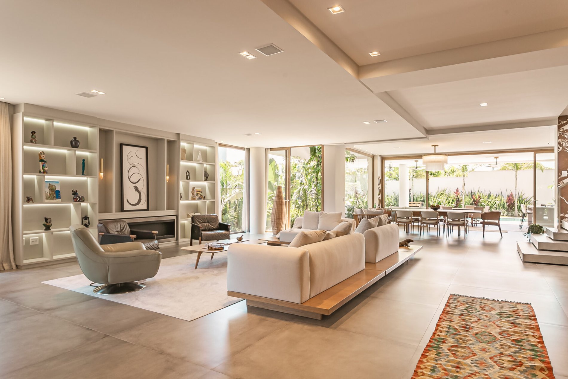 Casa com vista mar no Cacupé