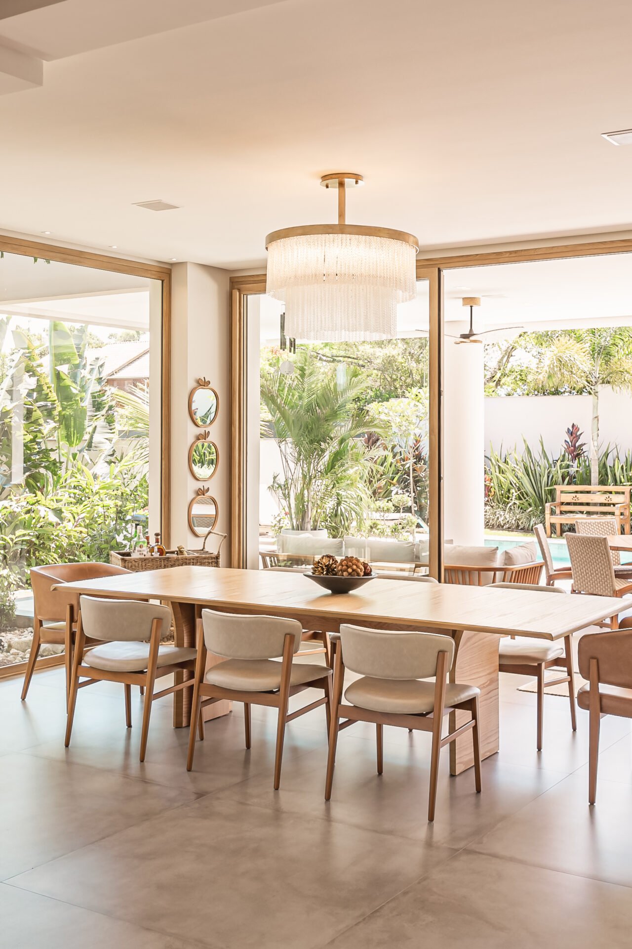 Casa com vista mar no Cacupé