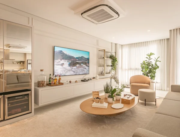 Apartamento com vista mar em Jurerê Internacional