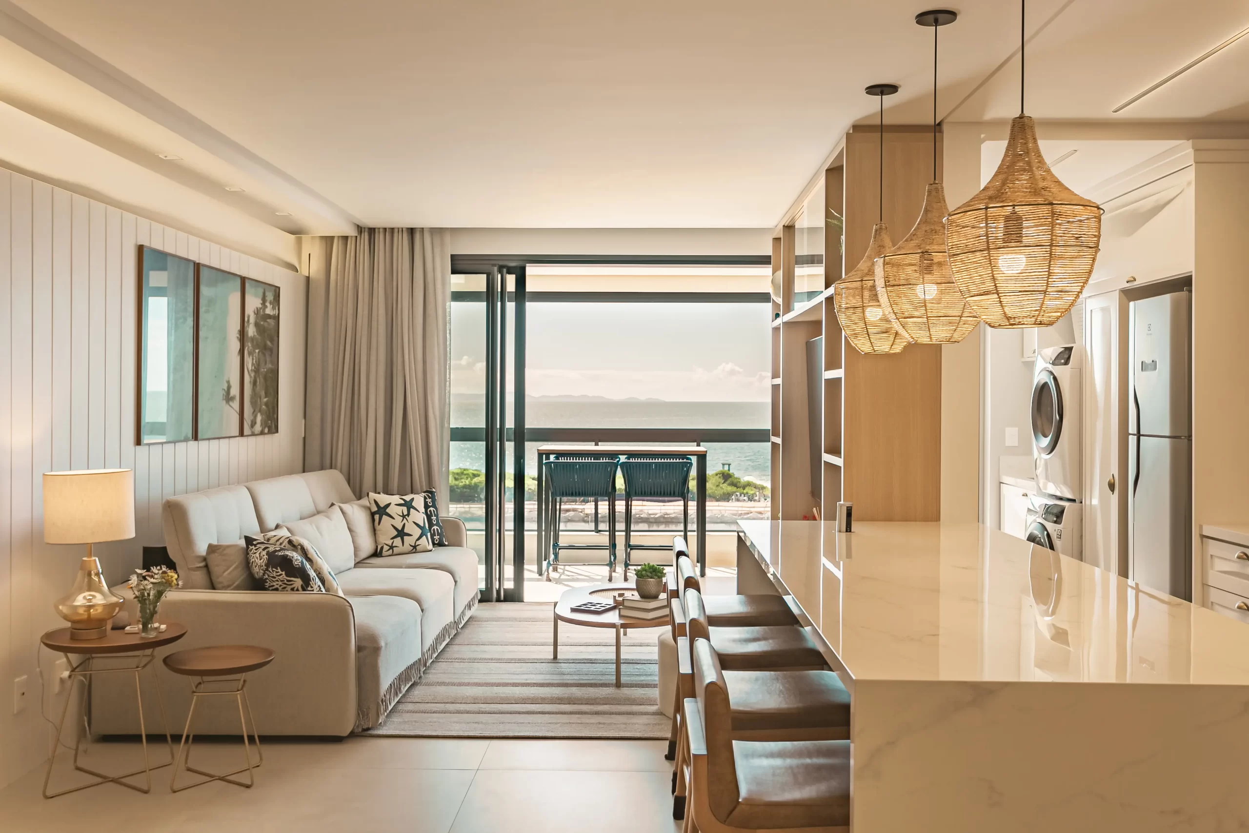 Apartamento com vista mar no Luxury Concept em Jurerê Internacional