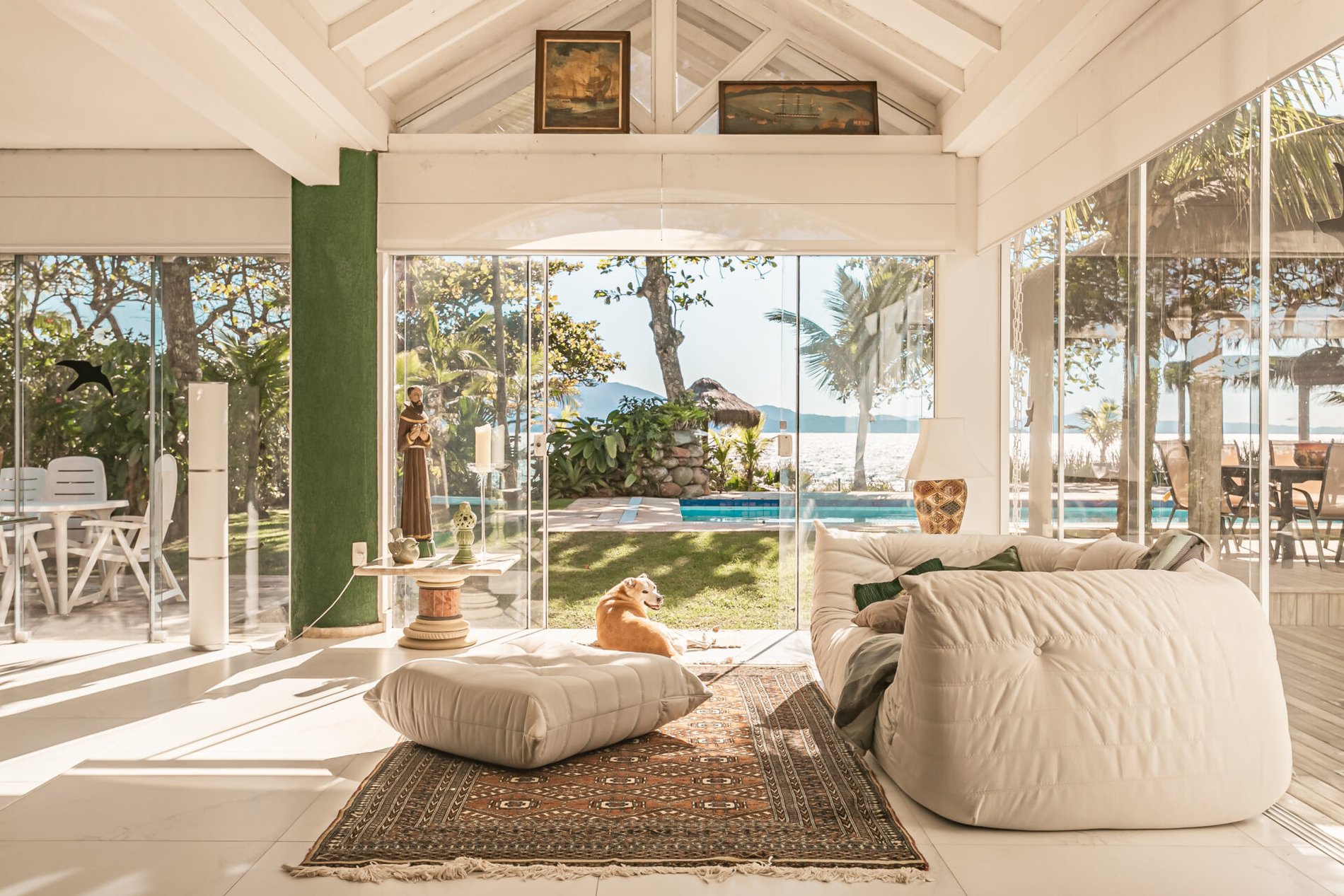 Casa pé na areia em Canajurê