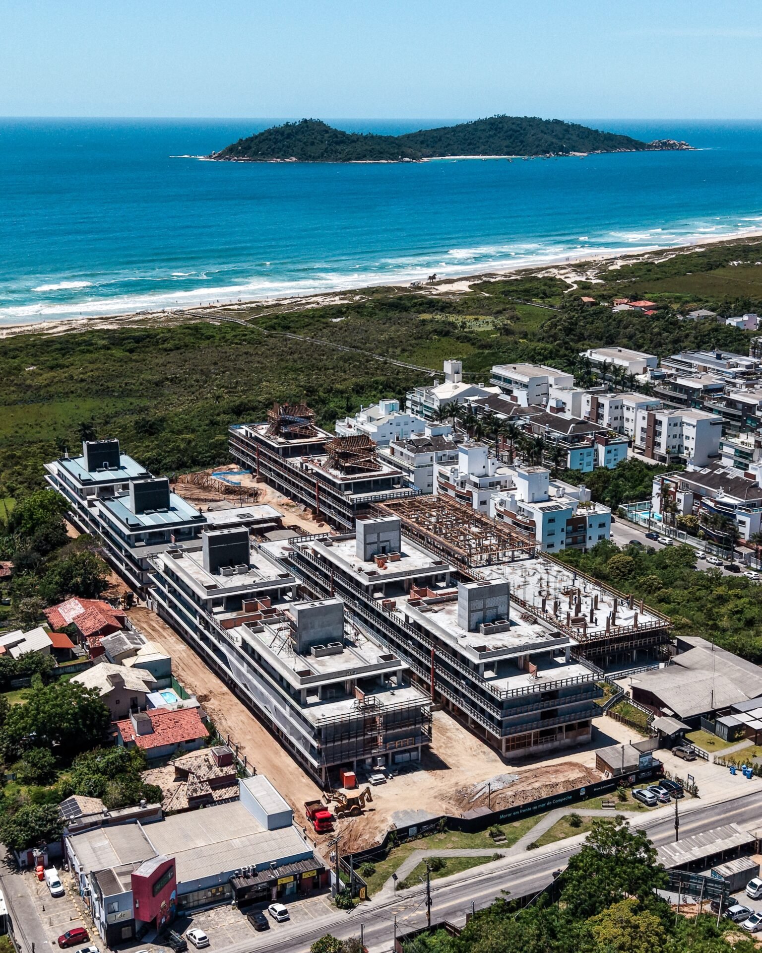 Cobertura frente mar no Campeche