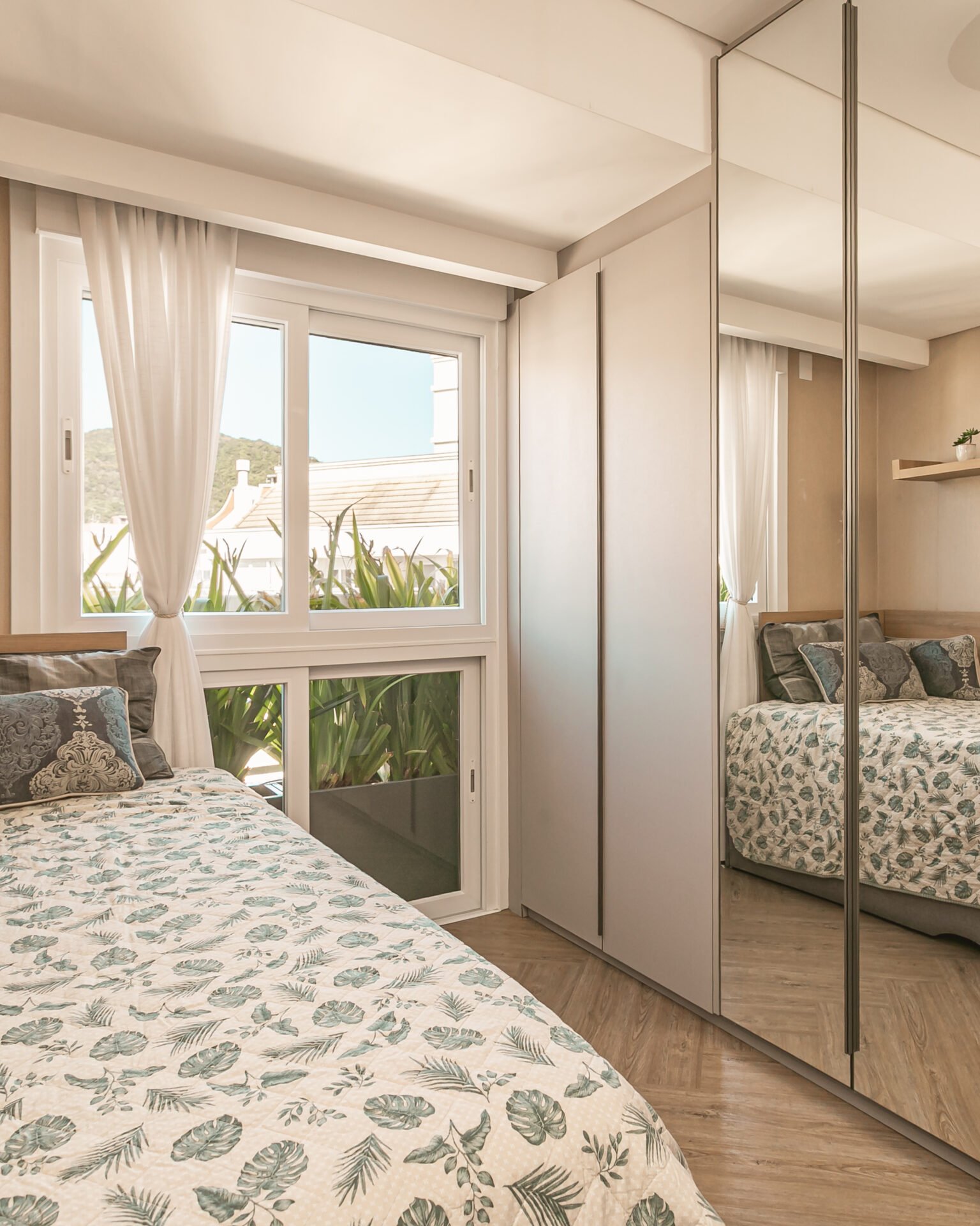 Cobertura no Itacorubi totalmente reformada