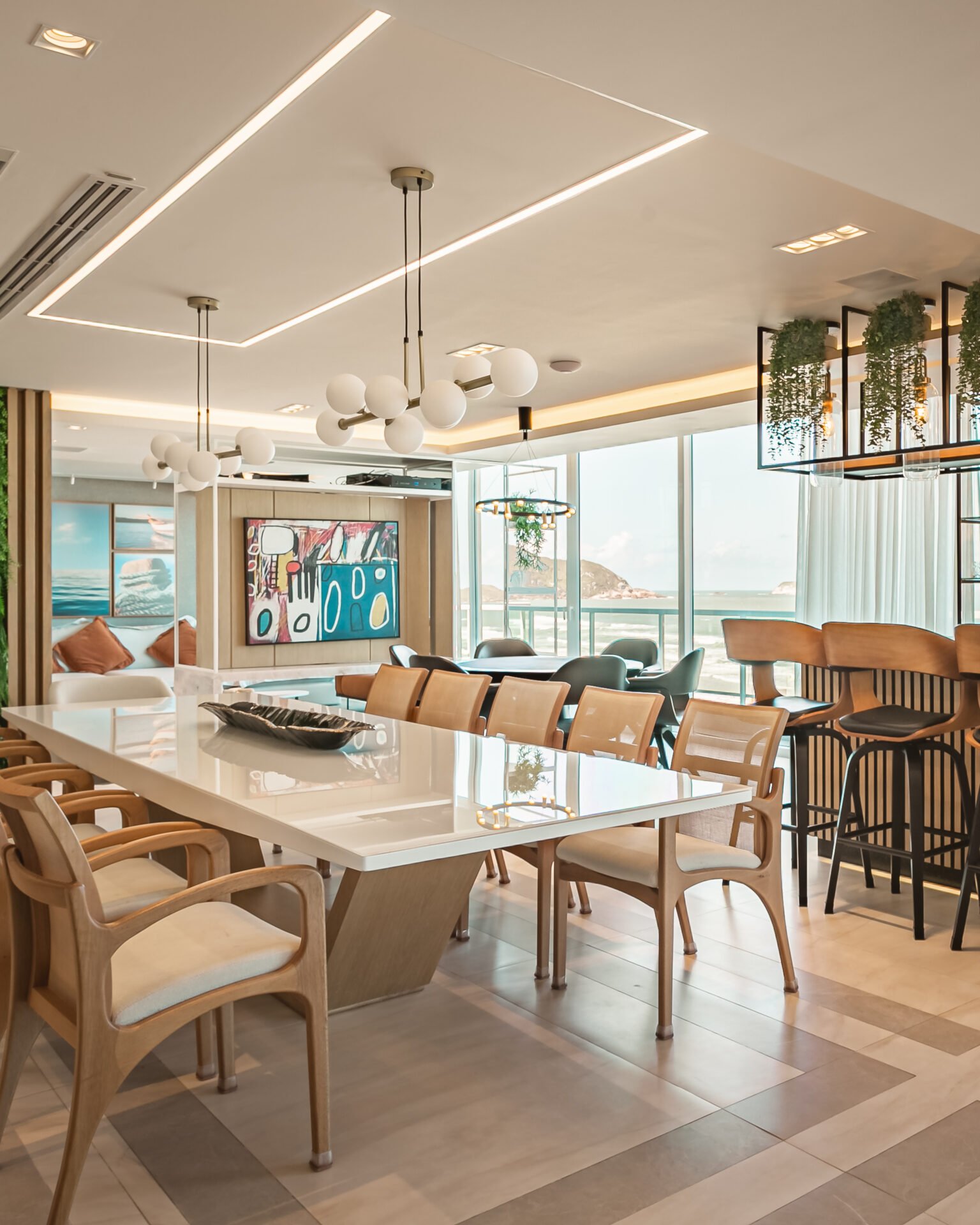 Cobertura duplex frente mar no Santinho