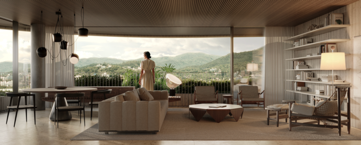 Apartamentos de alto padrão na Beira Mar Norte