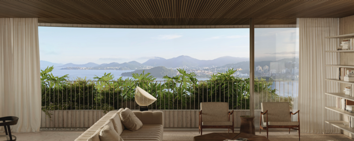 Apartamentos de alto padrão na Beira Mar Norte