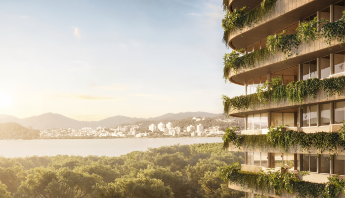 Apartamentos de alto padrão na Beira Mar Norte