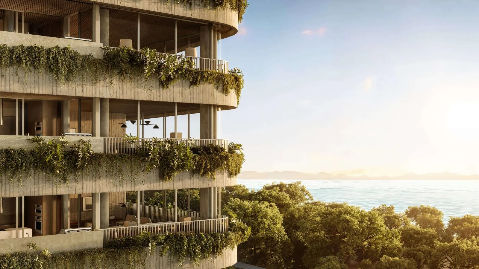 Apartamentos de alto padrão na Beira Mar Norte