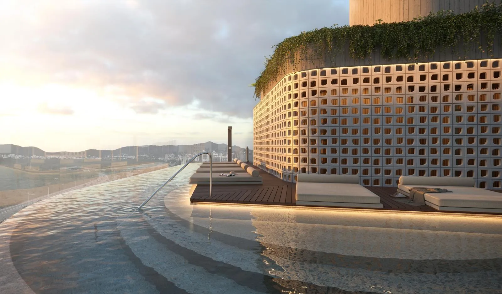 Apartamentos de alto padrão na Beira Mar Norte