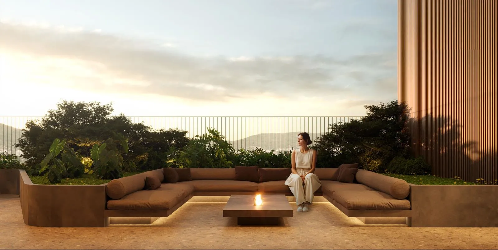 Apartamentos de alto padrão na Beira Mar Norte