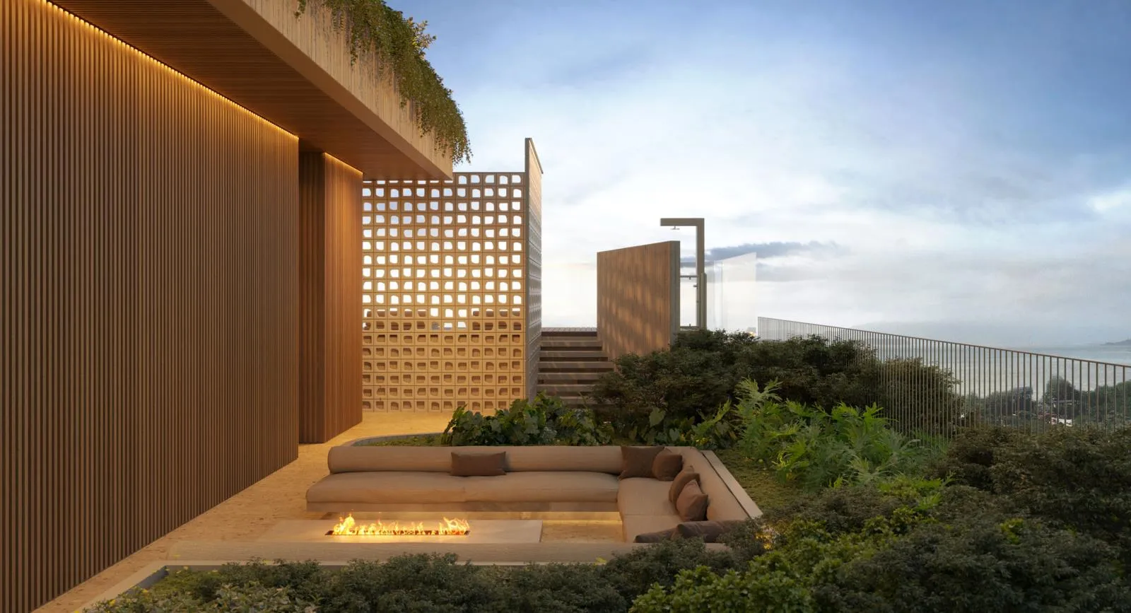 Apartamentos de alto padrão na Beira Mar Norte