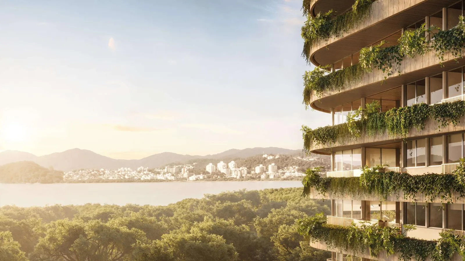 Apartamentos de alto padrão na Beira Mar Norte