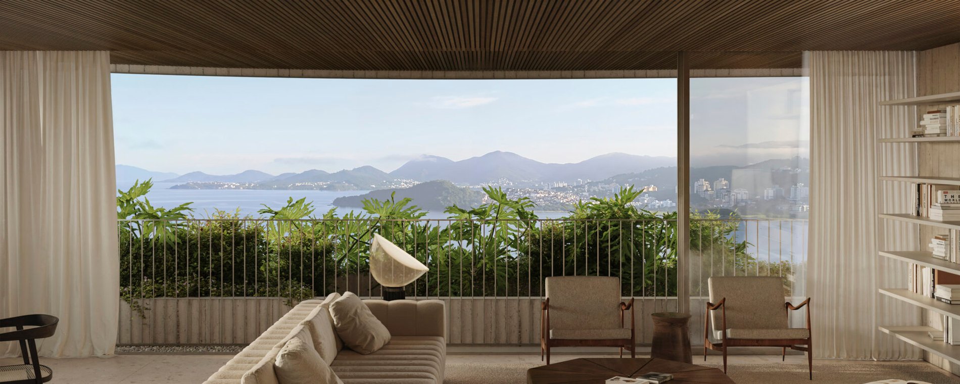 Apartamentos de alto padrão na Beira Mar Norte