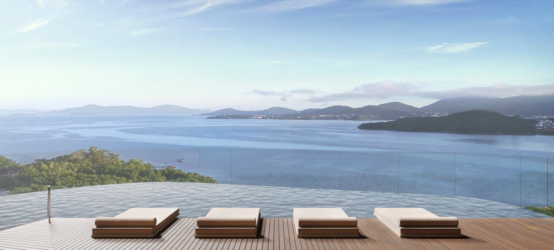 Apartamentos de alto padrão na Beira Mar Norte