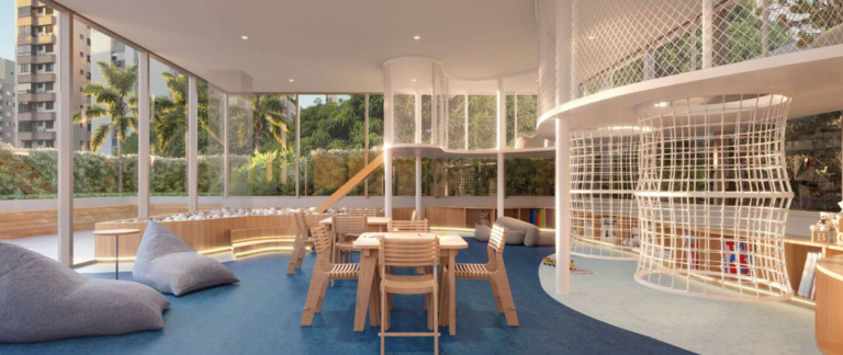 D/Sense: Apartamentos de Luxo de 3 a 4 Suítes Frente ao Mar