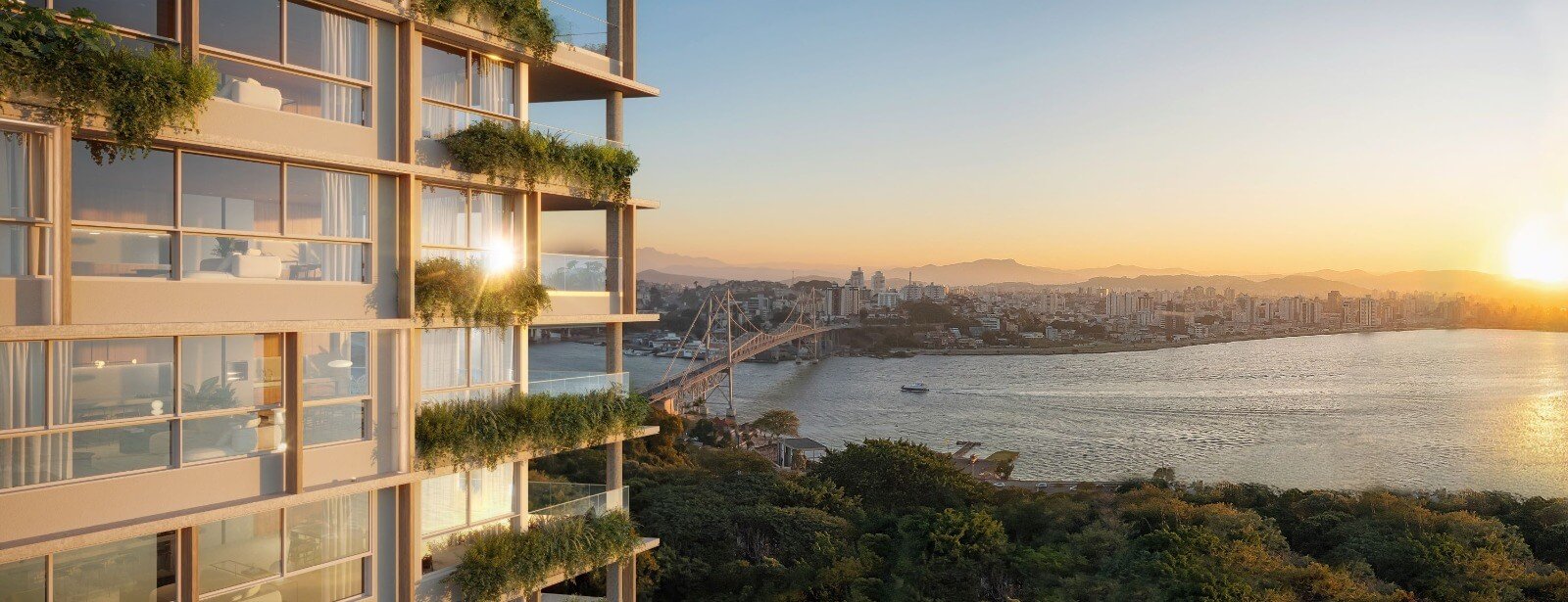 D/Sense: Apartamentos de Luxo de 3 a 4 Suítes Frente ao Mar