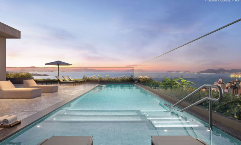 D/Sense: Apartamentos de Luxo de 3 a 4 Suítes Frente ao Mar