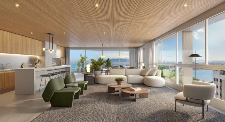 D/Sense: Apartamentos de Luxo de 3 a 4 Suítes Frente ao Mar