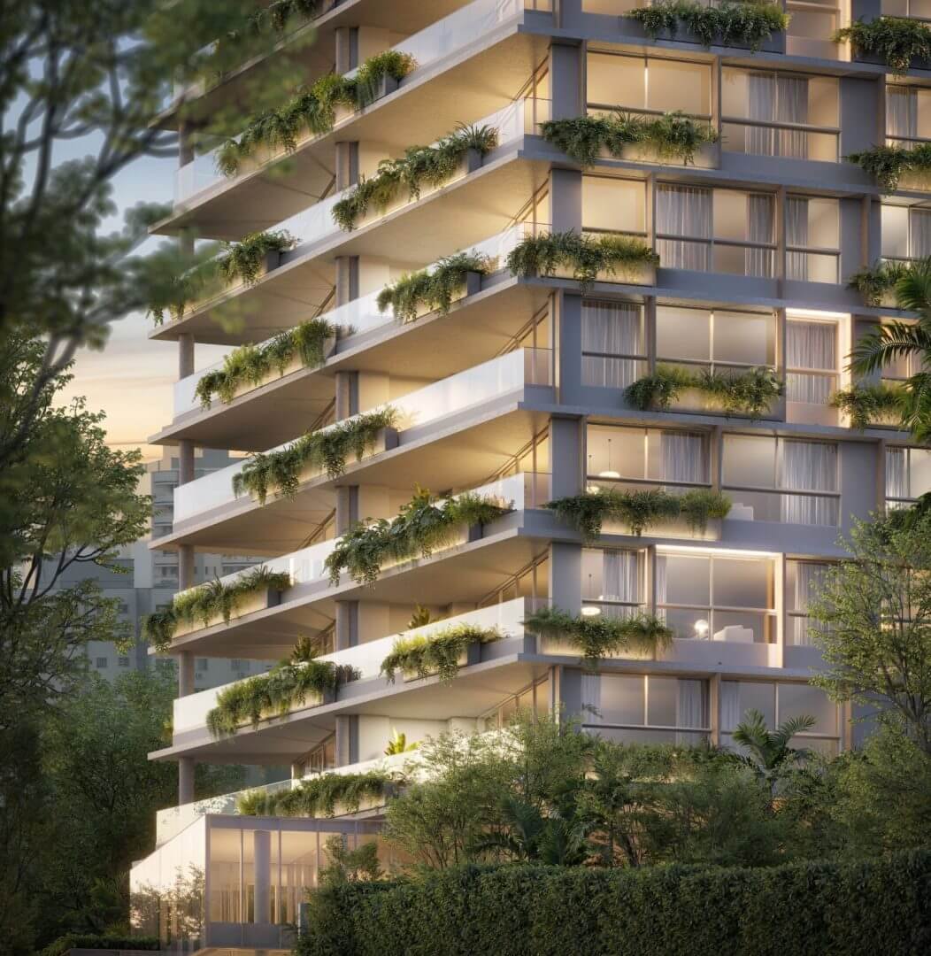 D/Sense: Apartamentos de Luxo de 3 a 4 Suítes Frente ao Mar