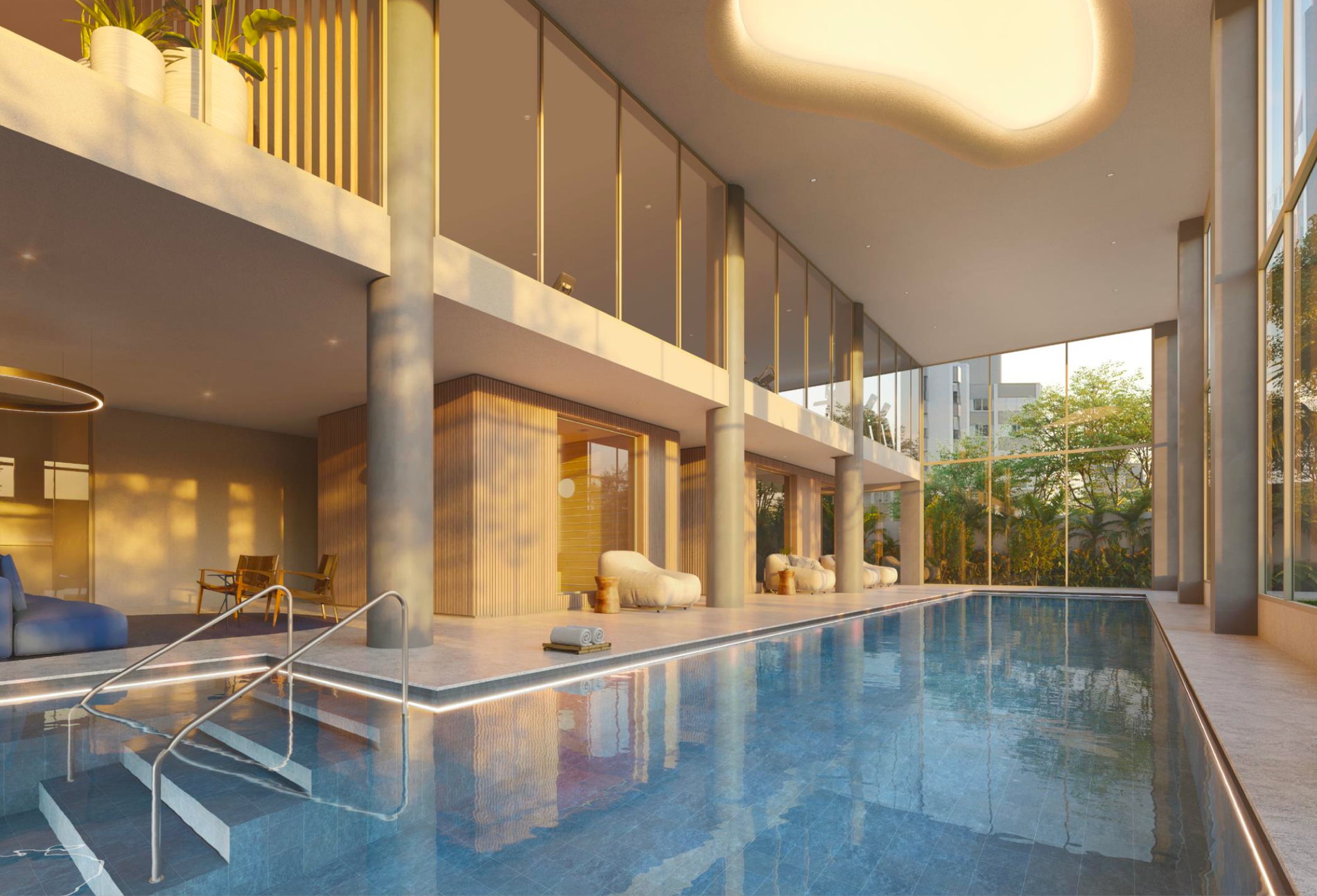 D/Sense: Apartamentos de Luxo de 3 a 4 Suítes Frente ao Mar