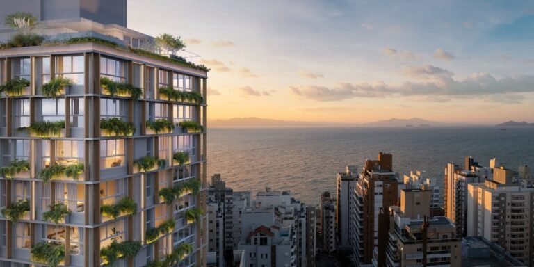 D/Sense: Apartamentos de Luxo de 3 a 4 Suítes Frente ao Mar