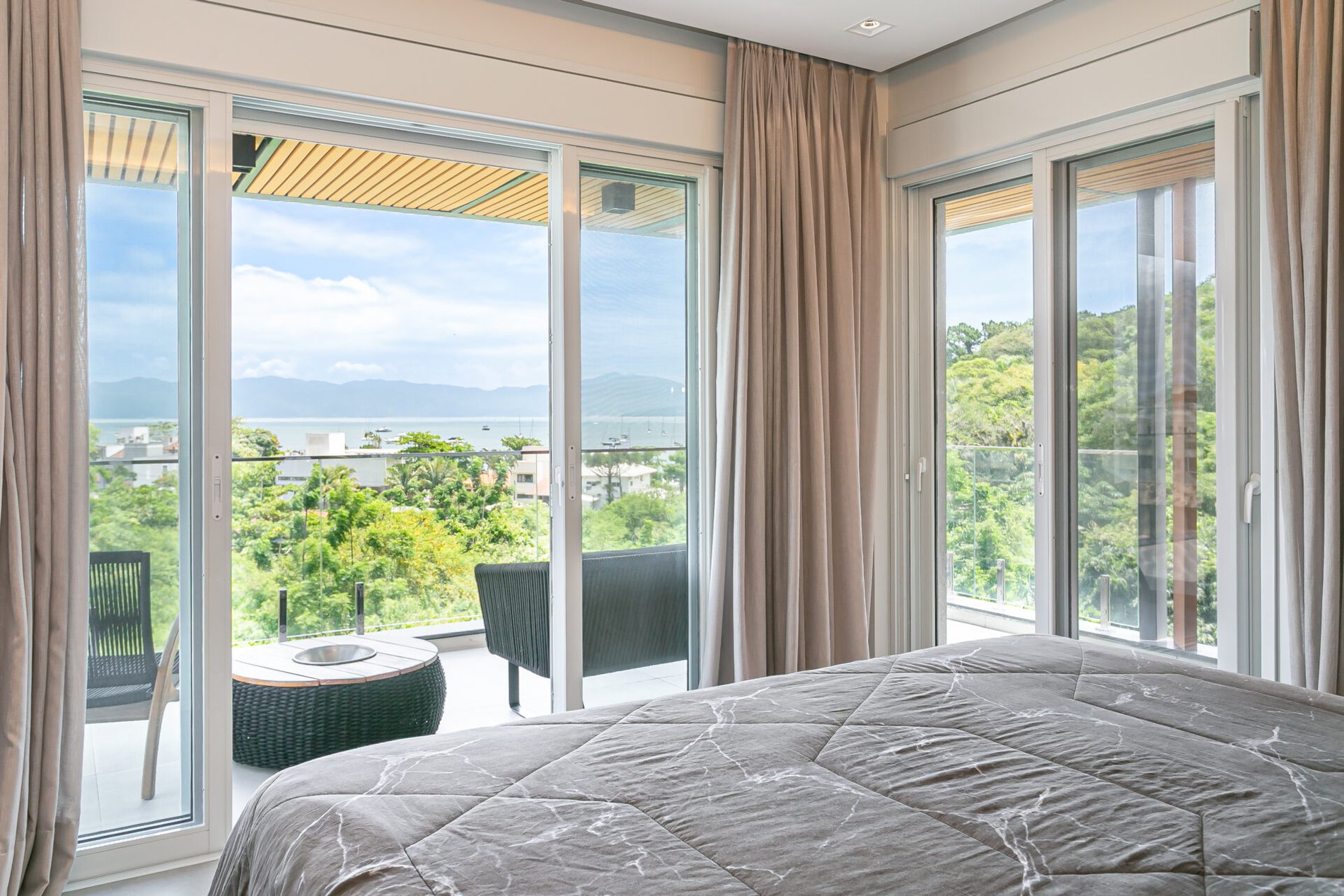 Casa com vista mar em Jurerê