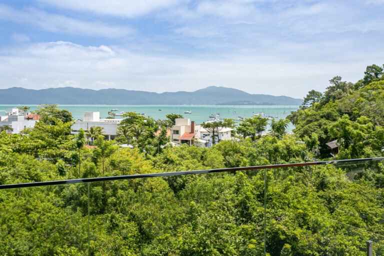 Casa com vista mar em Jurerê