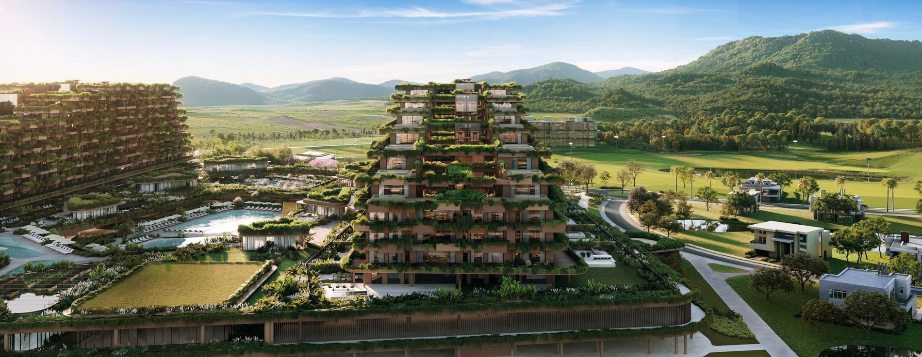 Residências Suspensas no Terra All Resort em Porto Belo