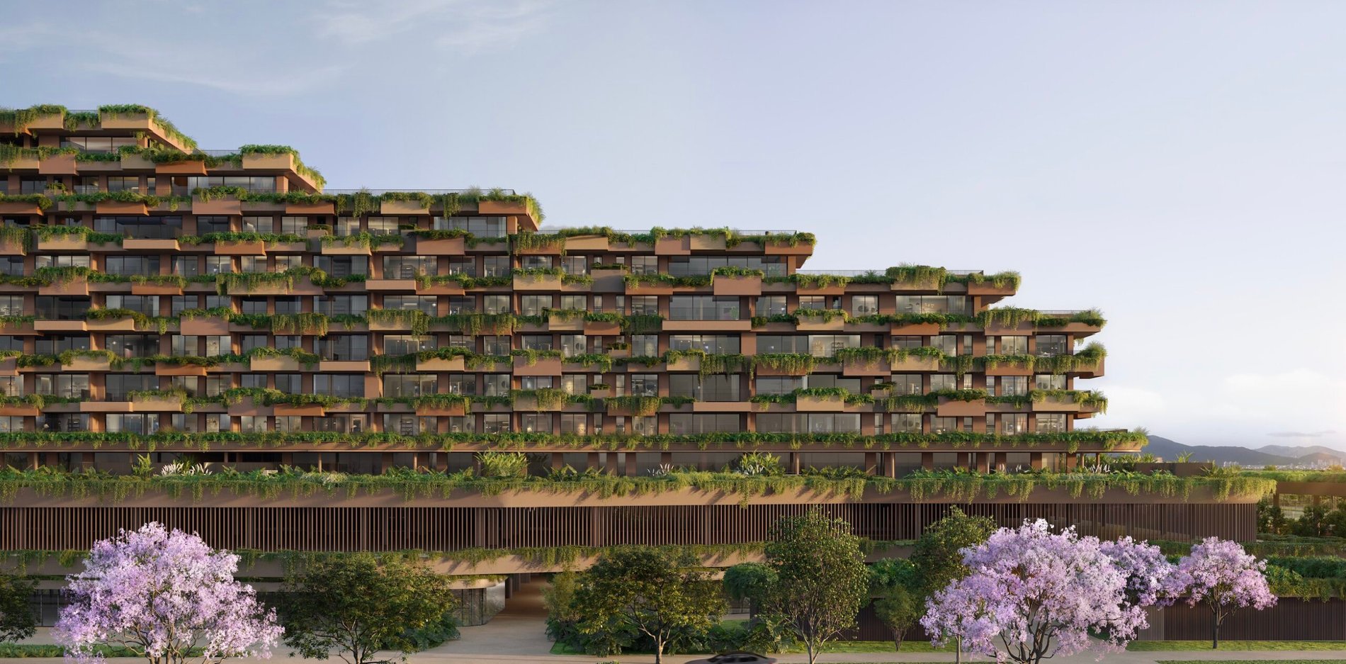 Residências Suspensas no Terra All Resort em Porto Belo