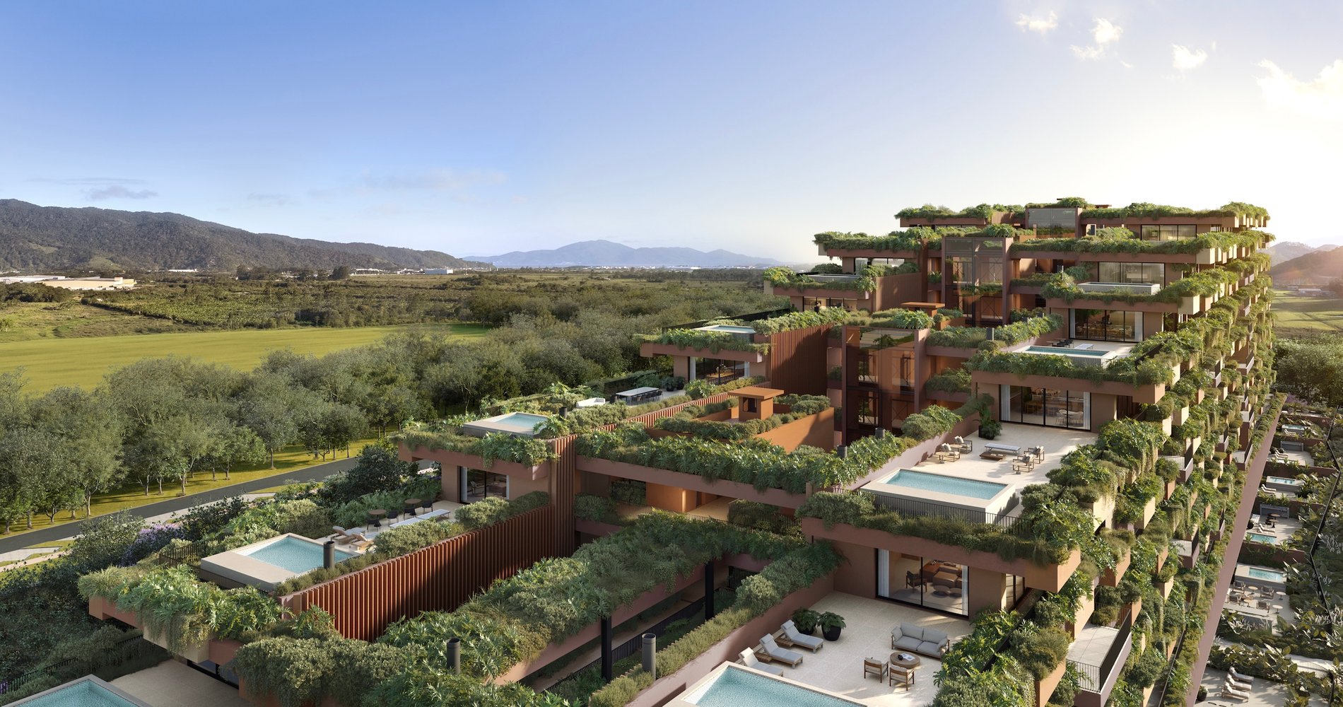 Residências Suspensas no Terra All Resort em Porto Belo