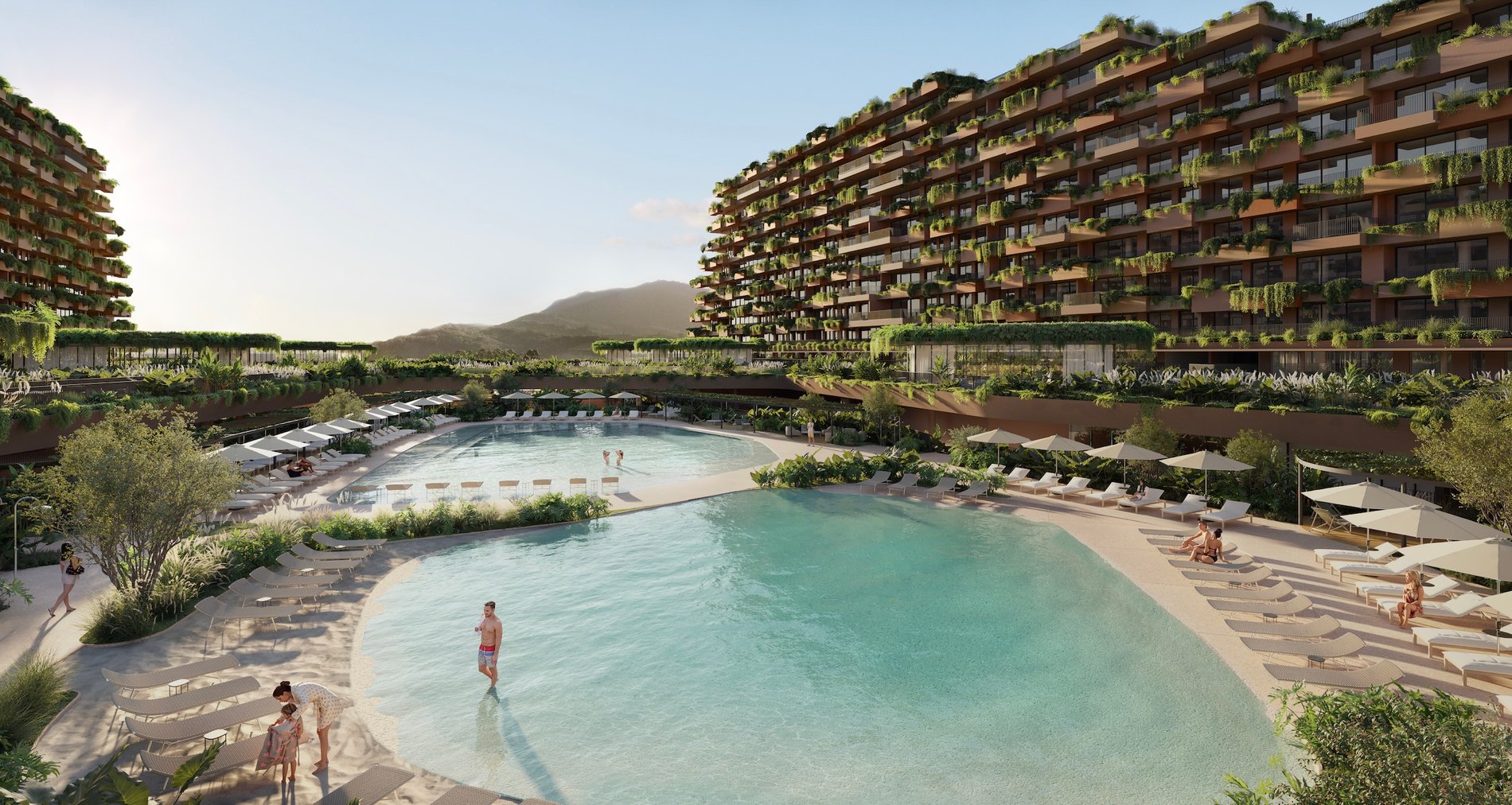 Residências Suspensas no Terra All Resort em Porto Belo