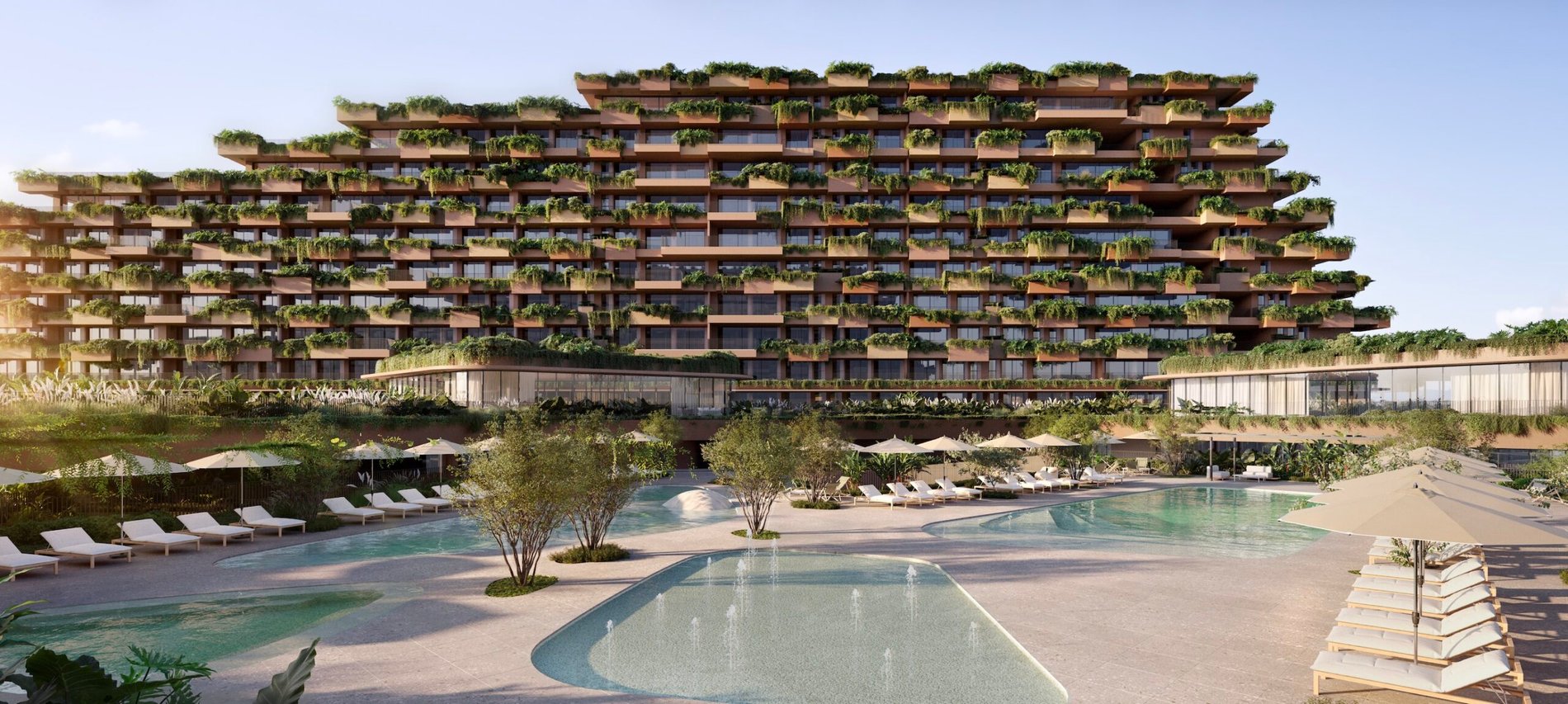 Residências Suspensas no Terra All Resort em Porto Belo