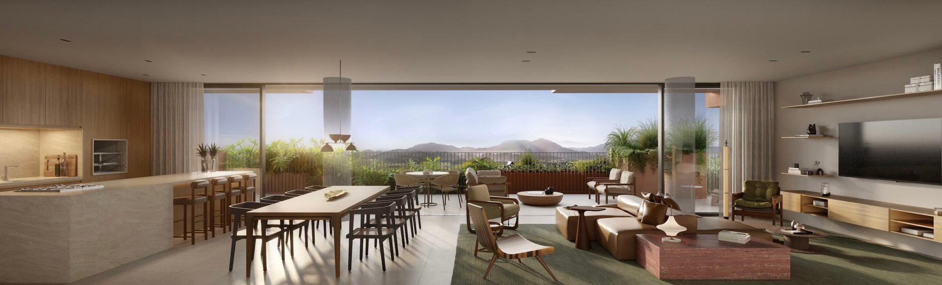 Residências Suspensas no Terra All Resort em Porto Belo