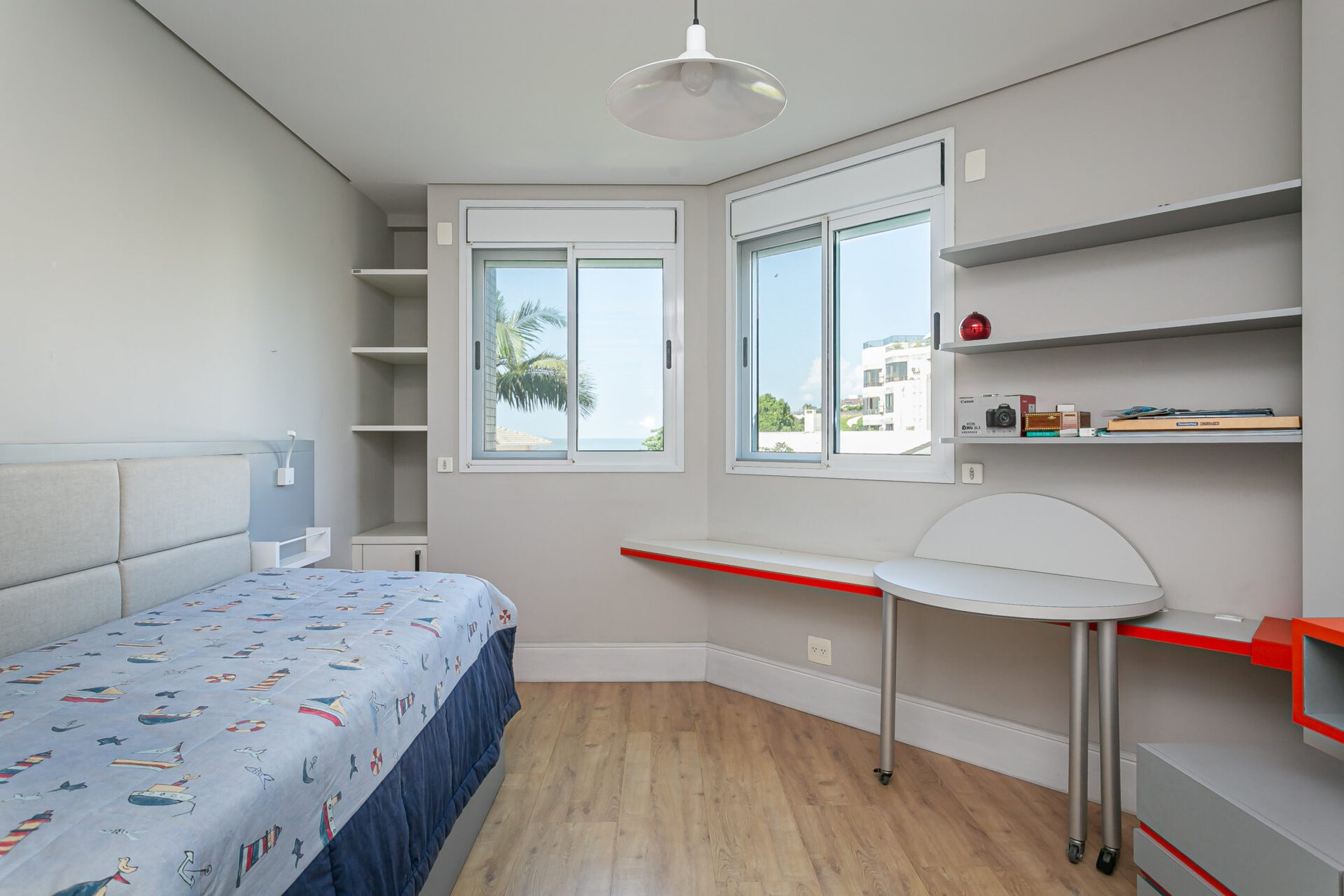 Apartamento com vista mar e vaga náutica em Coqueiros